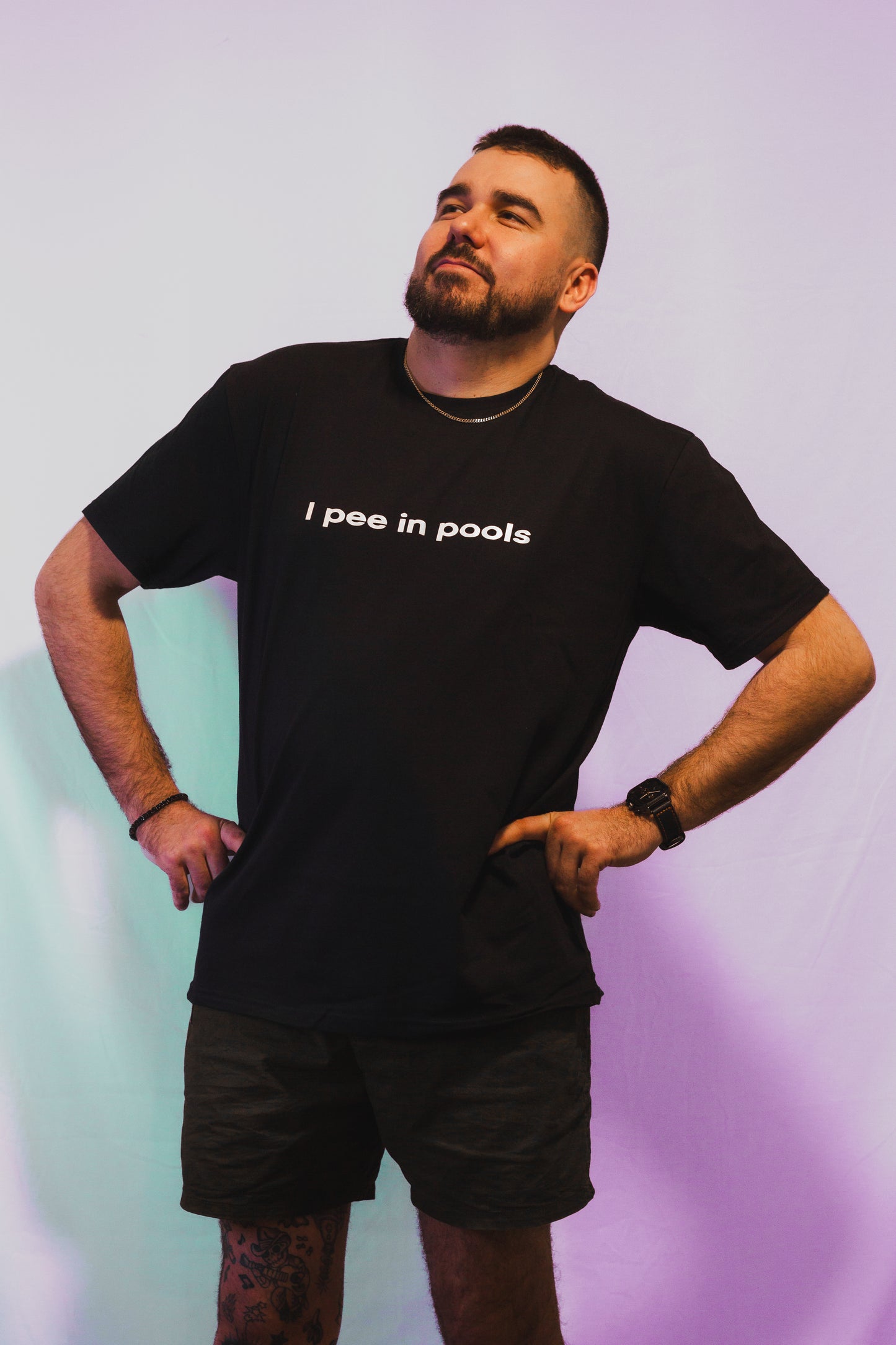 T-shirt Je fais pipi dans les piscines