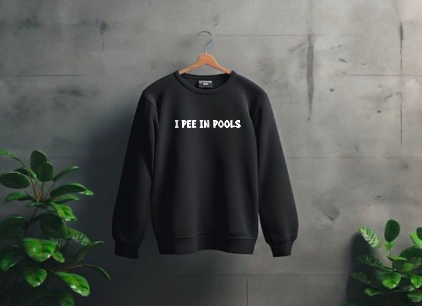 Je fais pipi dans les piscines