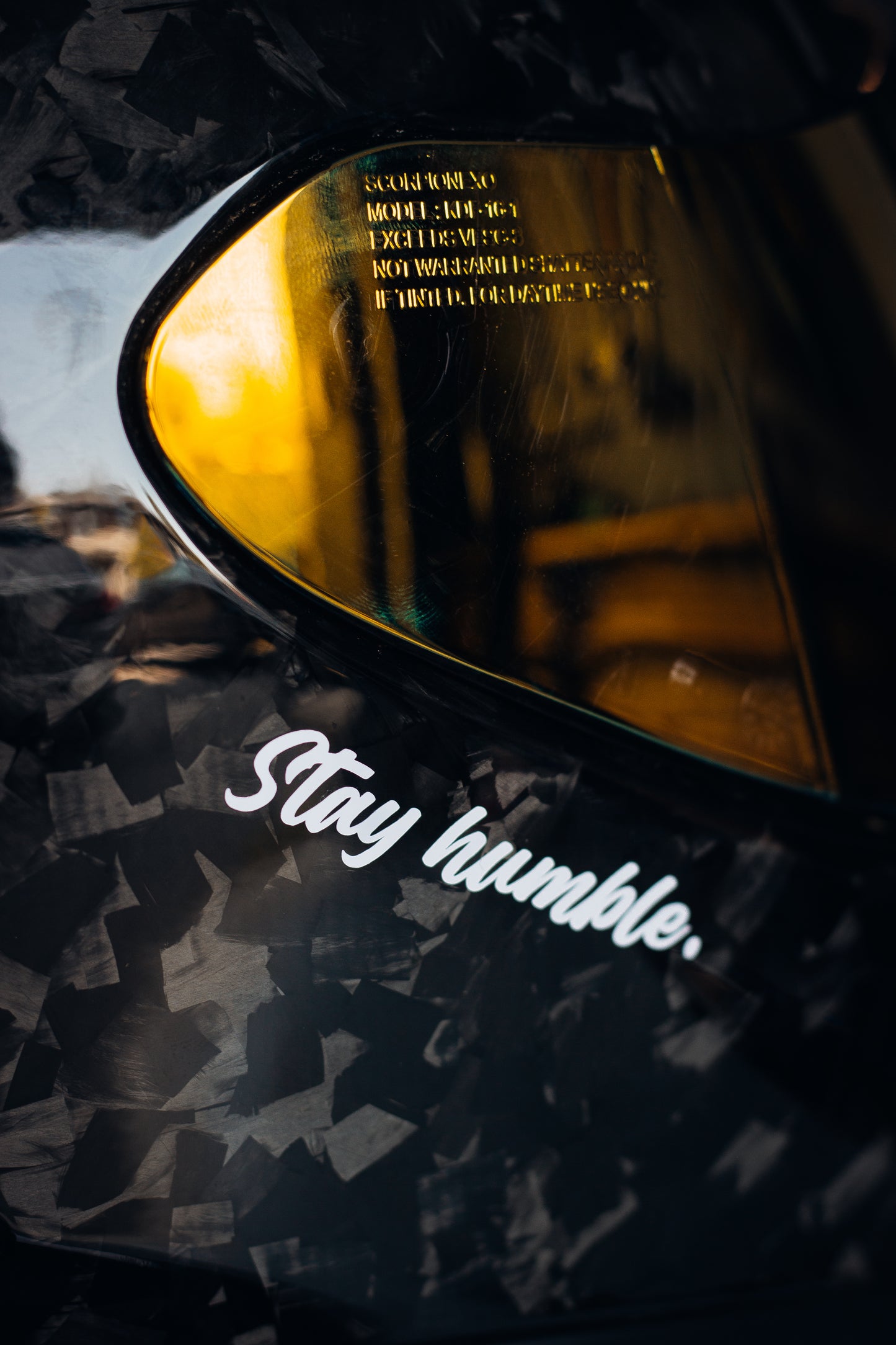 Stay Humble Sticker