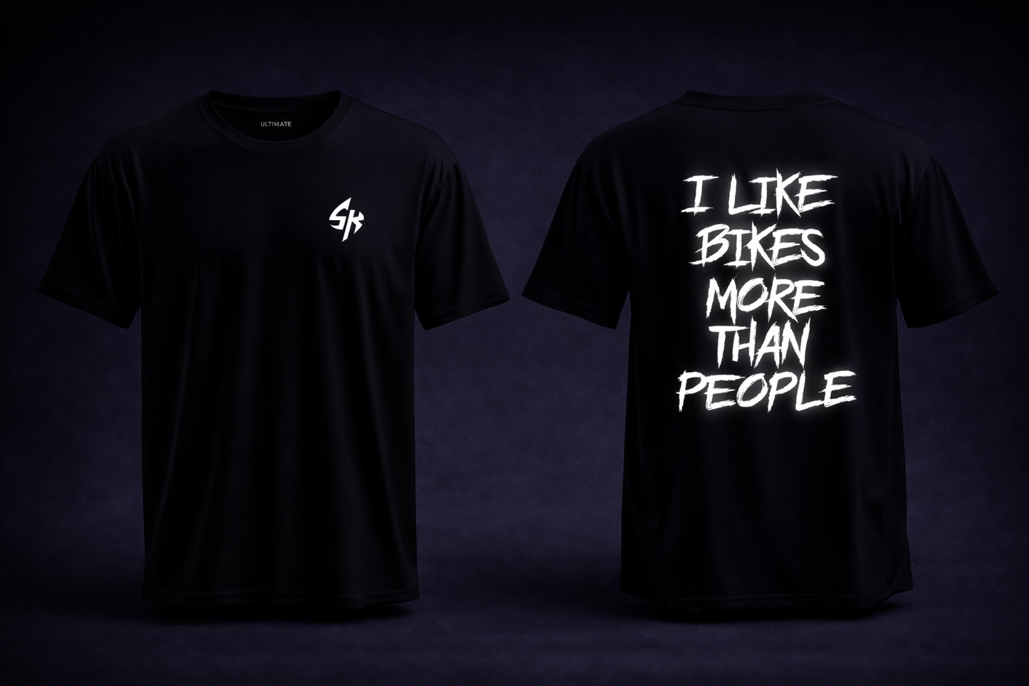 I Like Bikes More Than People T-Shirt