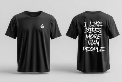 I Like Bikes More Than People T-Shirt