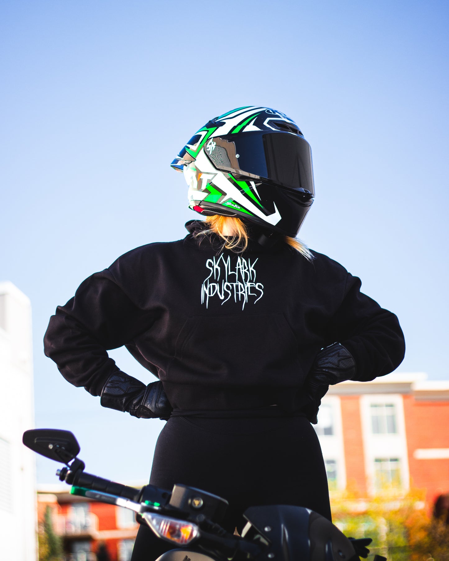 Crop Top Hoodie (Skylark industries 2.0)