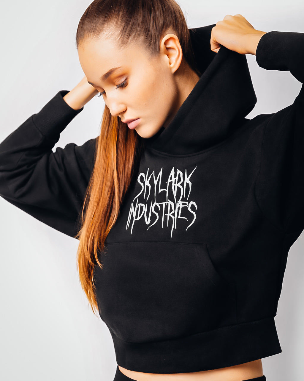 Crop Top Hoodie (Skylark industries 2.0)