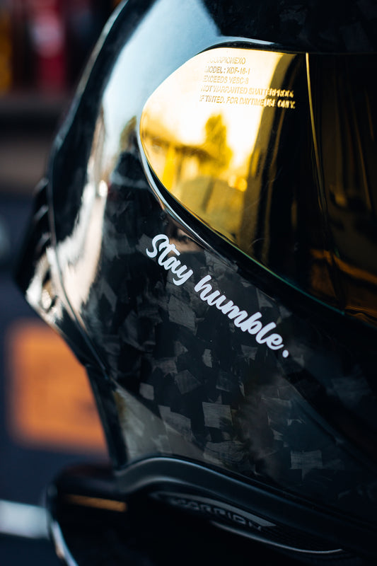 Stay Humble Sticker