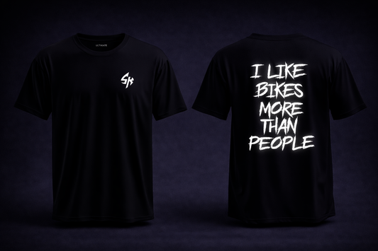 I Like Bikes More Than People T-Shirt